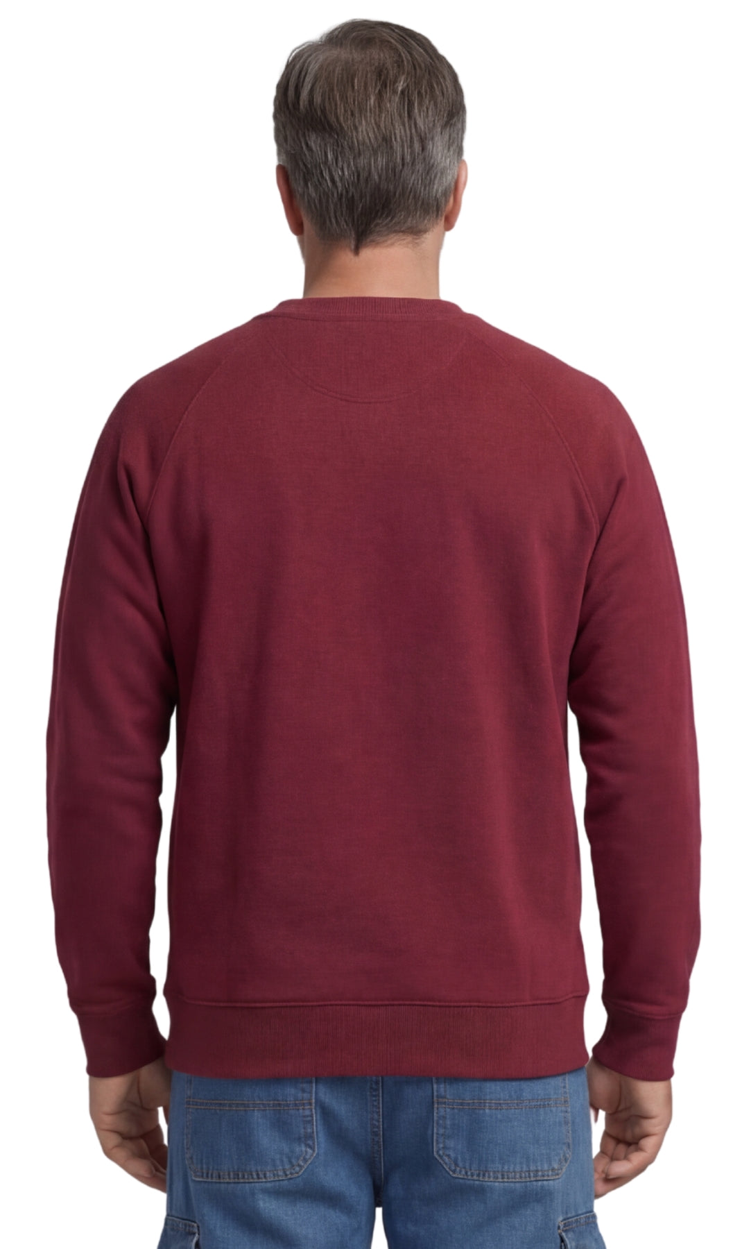 Men's 3-Pocket Fleece Sweatshirt with Raglan Seams - Fabs things