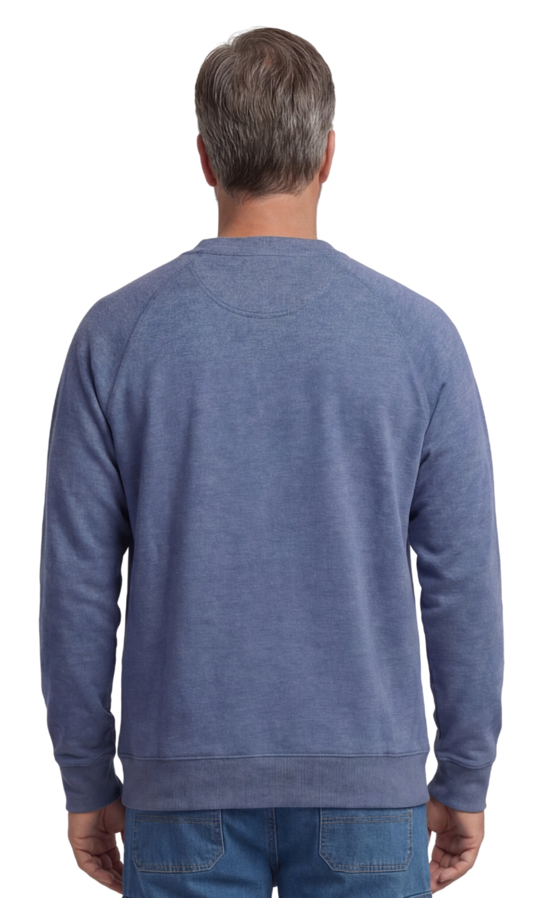 Men's 3-Pocket Fleece Sweatshirt with Raglan Seams - Fabs things