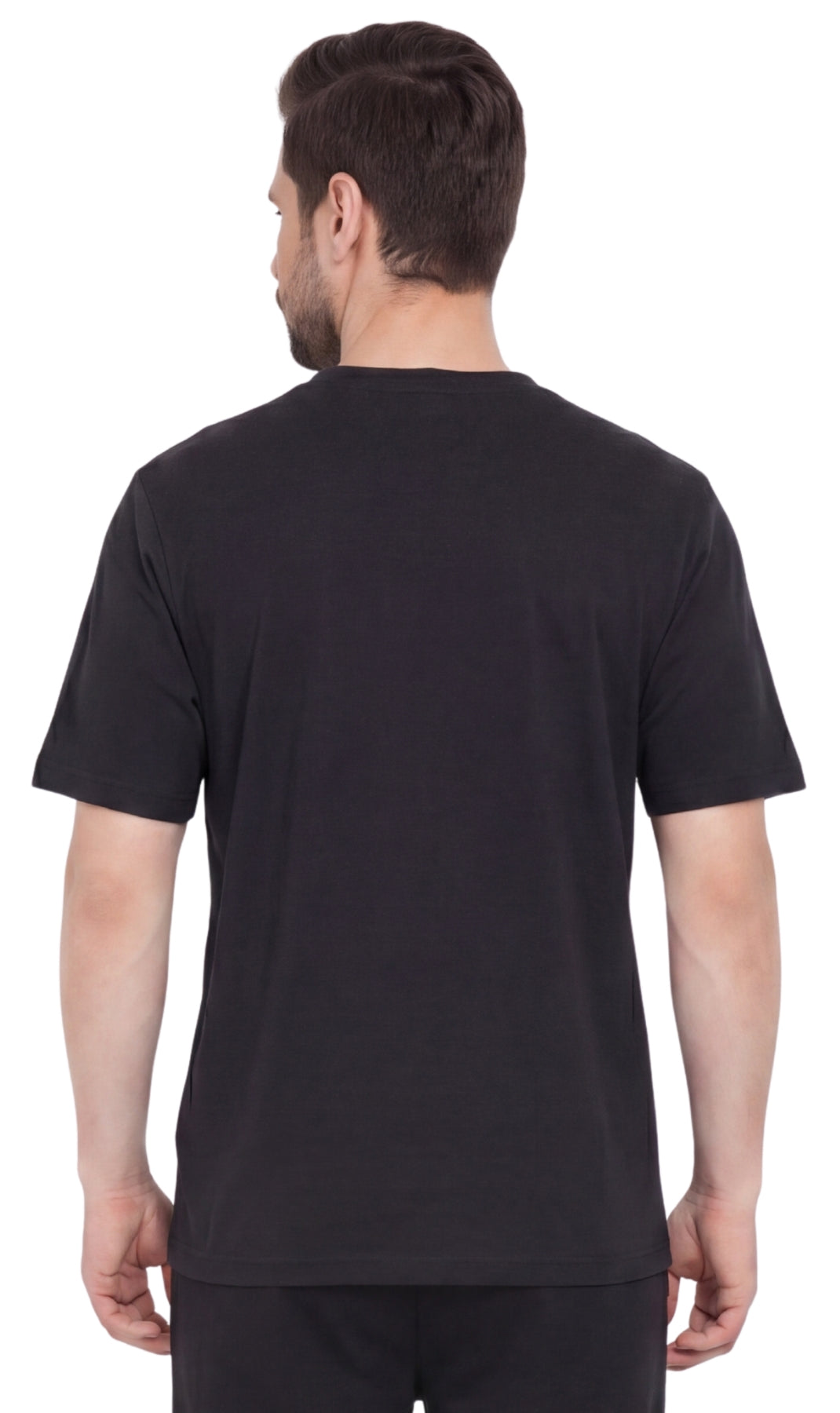 Men's Heavyweight Short Sleeve V-Neck T-Shirt with Chest Pocket - Fabs things