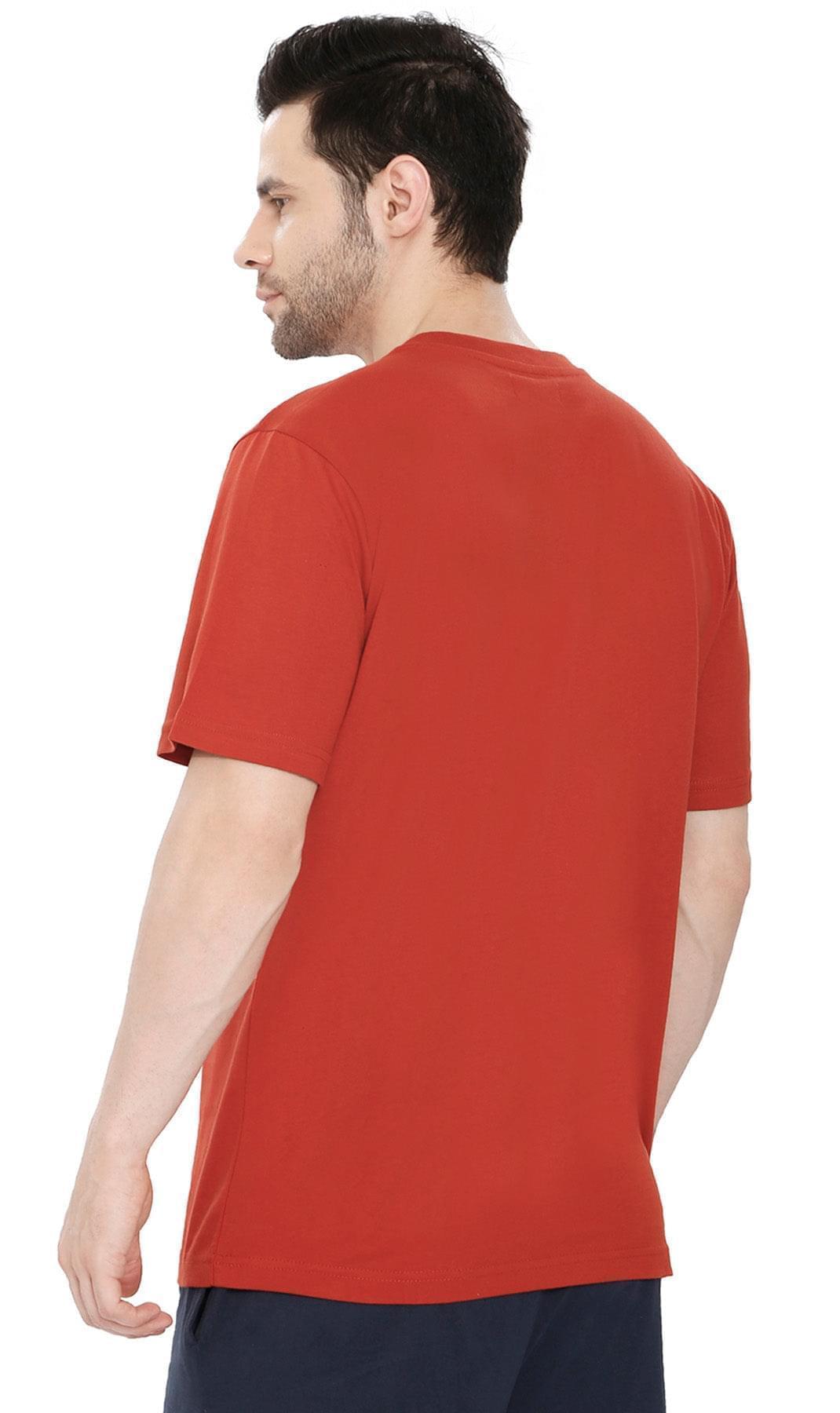 Men's Heavyweight Short Sleeve V-Neck T-Shirt with Chest Pocket - Fabs things