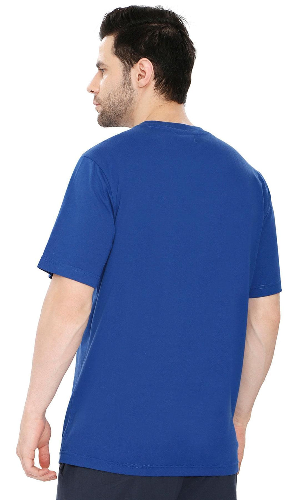 Men's Heavyweight Short Sleeve V-Neck T-Shirt with Chest Pocket - Fabs things