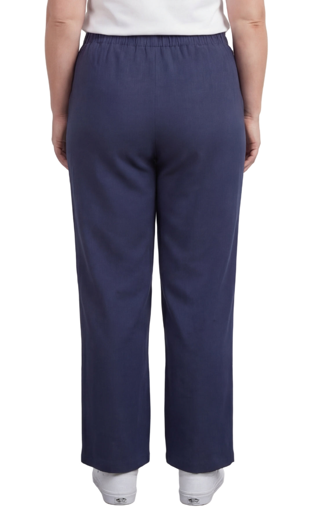 Women's Lightweight Pull-On Denim Jeans — Elastic Waist No Zipper - Fabs things