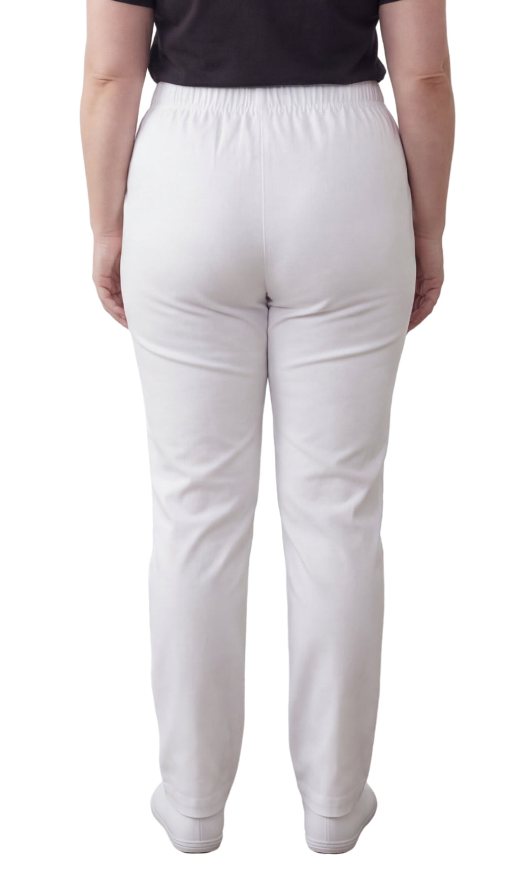 Women's Lightweight Pull-On Denim Jeans — Elastic Waist No Zipper - Fabs things