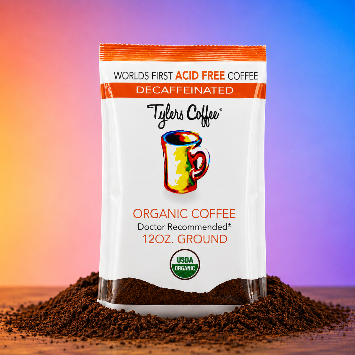 Decaf Acid Free Ground Coffee - Fabs things