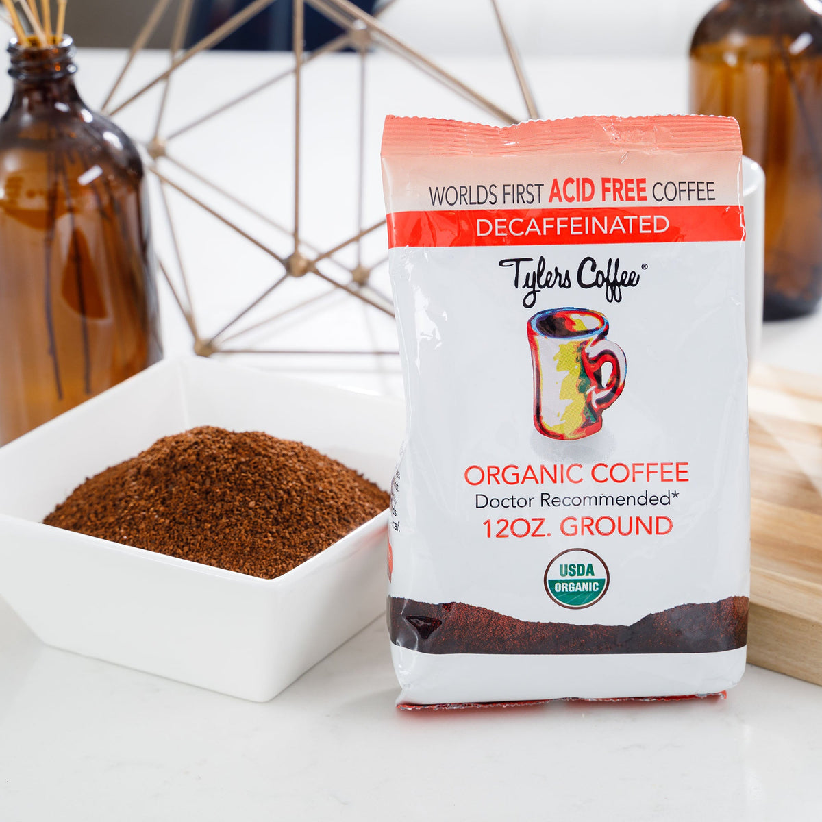 Decaf Acid Free Ground Coffee - Fabs things