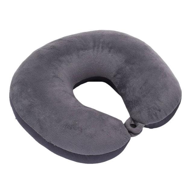 U Shaped Travel Pillow Particles Neck Car Plane Pillows Soft Cushion Home Outdoor Textile Memory Foam U-Shaped Pillow Slow Rebound Neck Pillow Nap Airplane Pillow Sleep With No Neck Pain Super Soft Memory Foam Neck Pillow Easy Washing With Removable Cover - Fabs things