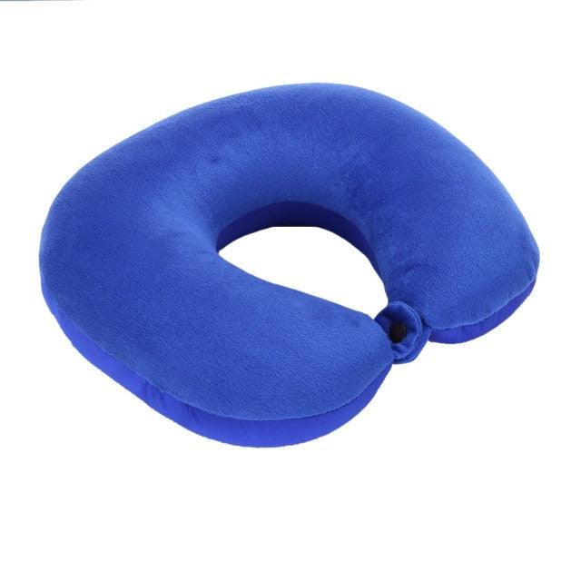 U Shaped Travel Pillow Particles Neck Car Plane Pillows Soft Cushion Home Outdoor Textile Memory Foam U-Shaped Pillow Slow Rebound Neck Pillow Nap Airplane Pillow Sleep With No Neck Pain Super Soft Memory Foam Neck Pillow Easy Washing With Removable Cover - Fabs things