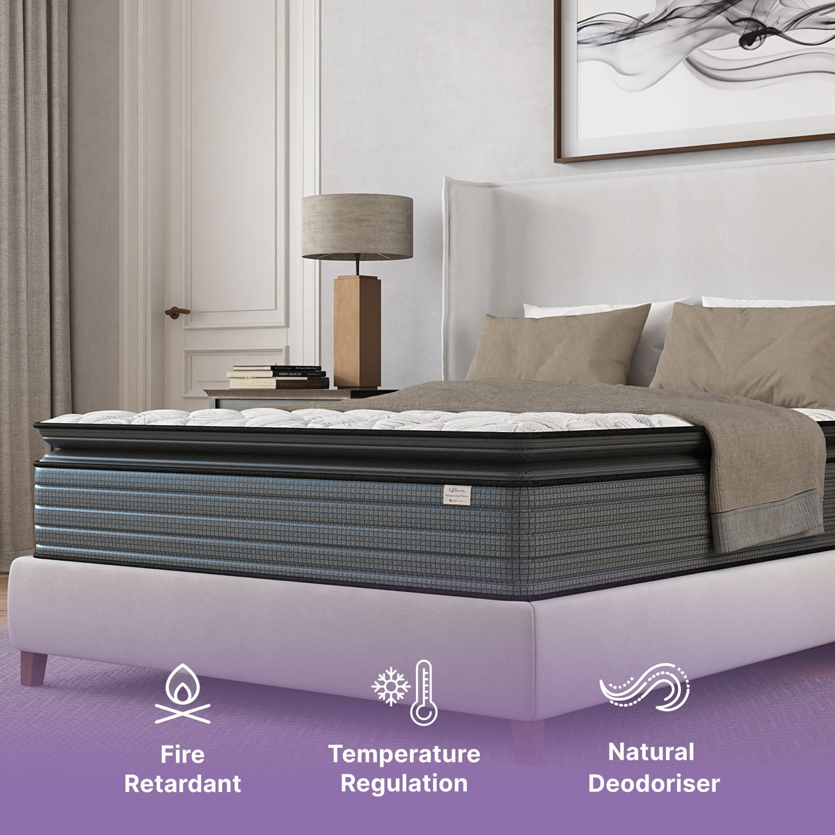 Isabella - 14" Hybrid Pillow Top Mattress - Fabs things