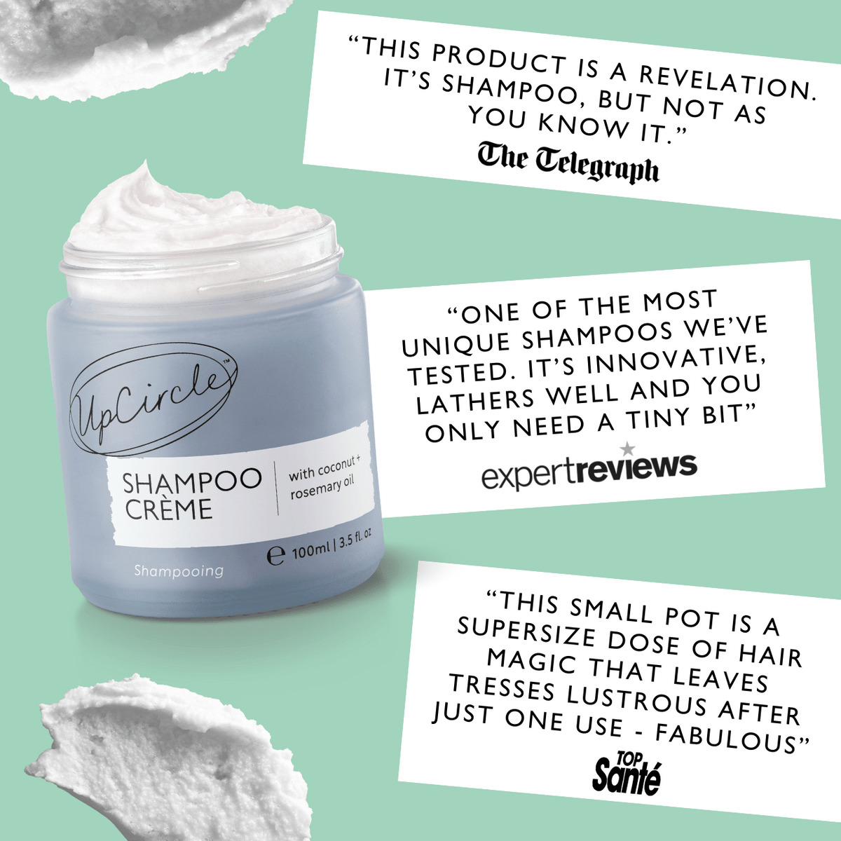 Shampoo Crème with Pink Berry Extract - Fabs things