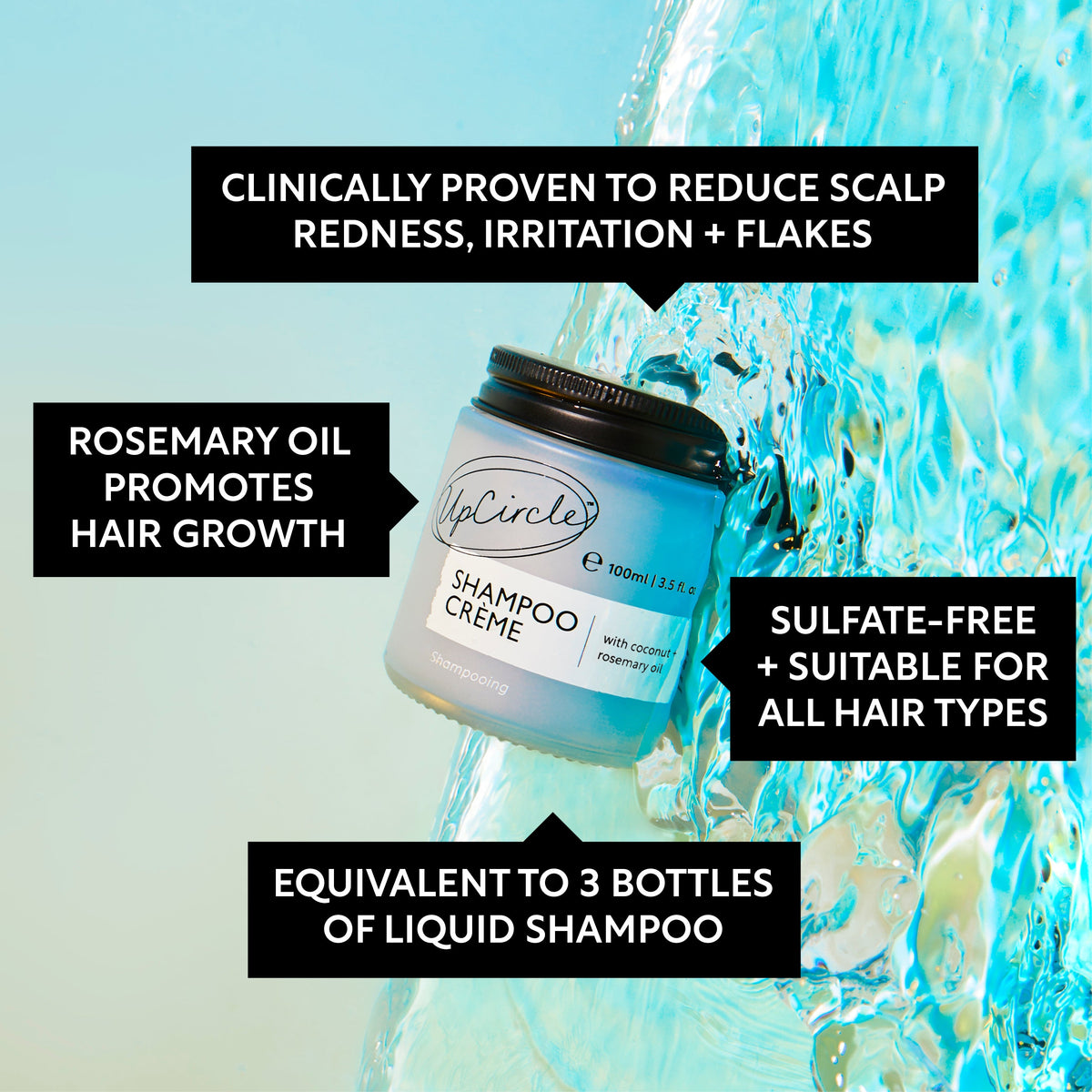 Shampoo Crème with Pink Berry Extract - Fabs things
