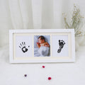 Ink Hand Foot Print Photo Frame Baby DIY Handprint Footprint Picture Frame Newborn Memorial Growing Souvenir Items Paw Print Pad - Fabs things