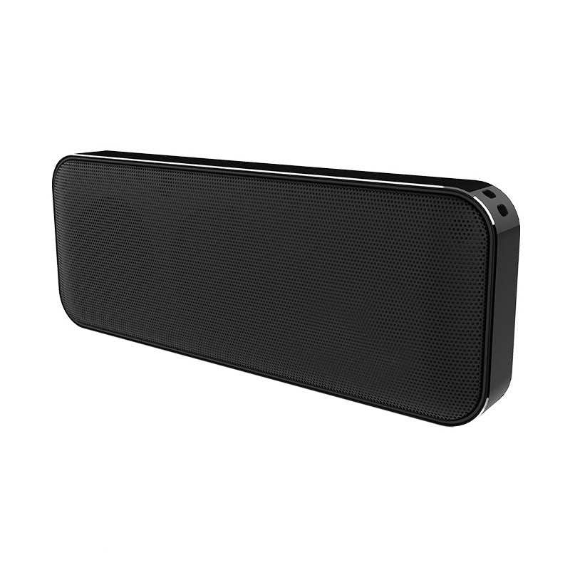 Bluetooth speaker wireless speaker square double speaker mini pocket portable metal ultra-thin exquisite bluetooth speaker - Fabs things