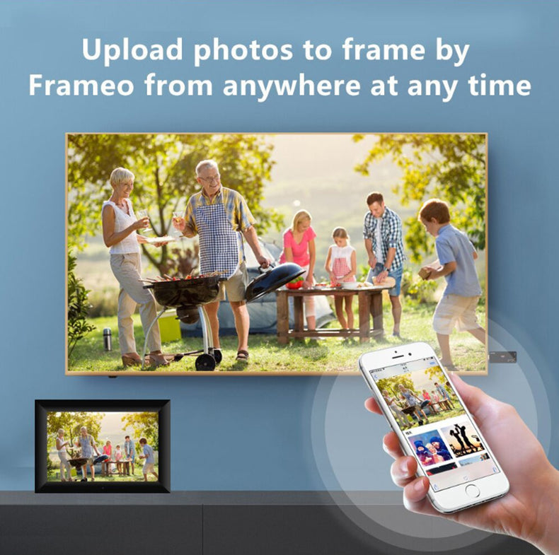 Frameo cloud photo frame WiFi digital photo frame 16G memory smart photo album - Fabs things