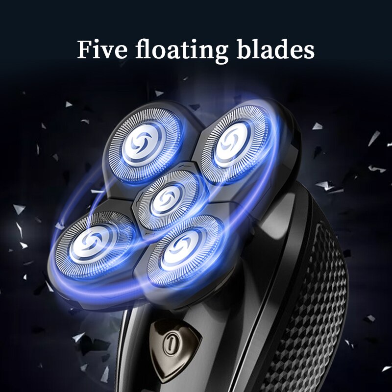 Multifunctional Grooming kit Electric Shaver Wet Dry For Men Electric Razor Rechargeable Bald Head Shaving Machine Beard Trimmer - Fabs things