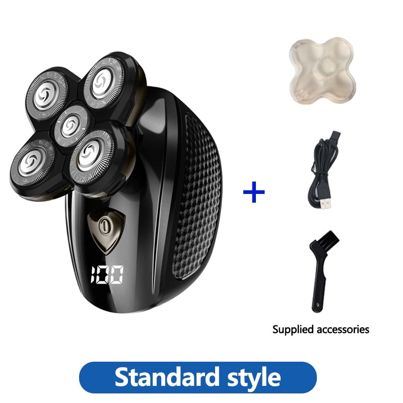 Multifunctional Grooming kit Electric Shaver Wet Dry For Men Electric Razor Rechargeable Bald Head Shaving Machine Beard Trimmer - Fabs things