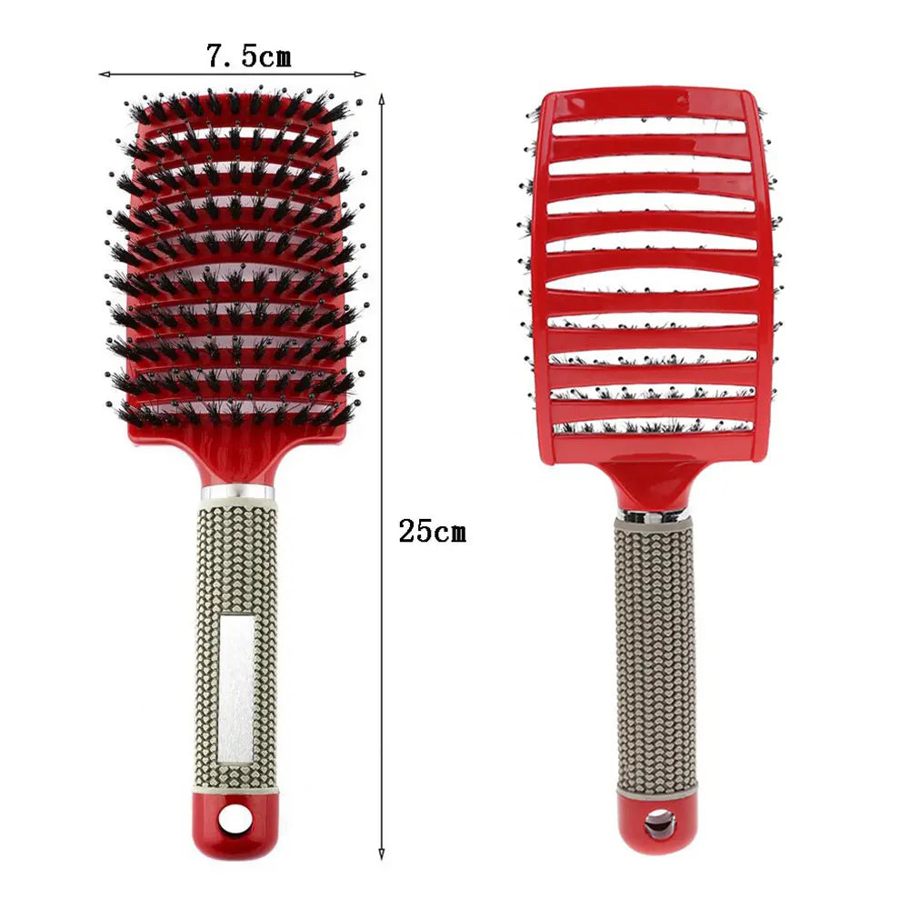 Detangle Hairbrush Women Wet Comb Hair Brush Professional Hair Brush Massage Comb Brush for Hair Hairdresser Hairdressing Tools - Fabs things