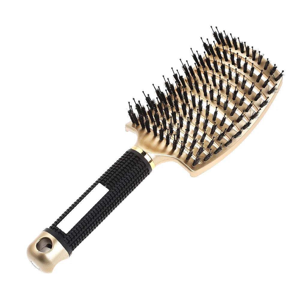 Detangle Hairbrush Women Wet Comb Hair Brush Professional Hair Brush Massage Comb Brush for Hair Hairdresser Hairdressing Tools - Fabs things
