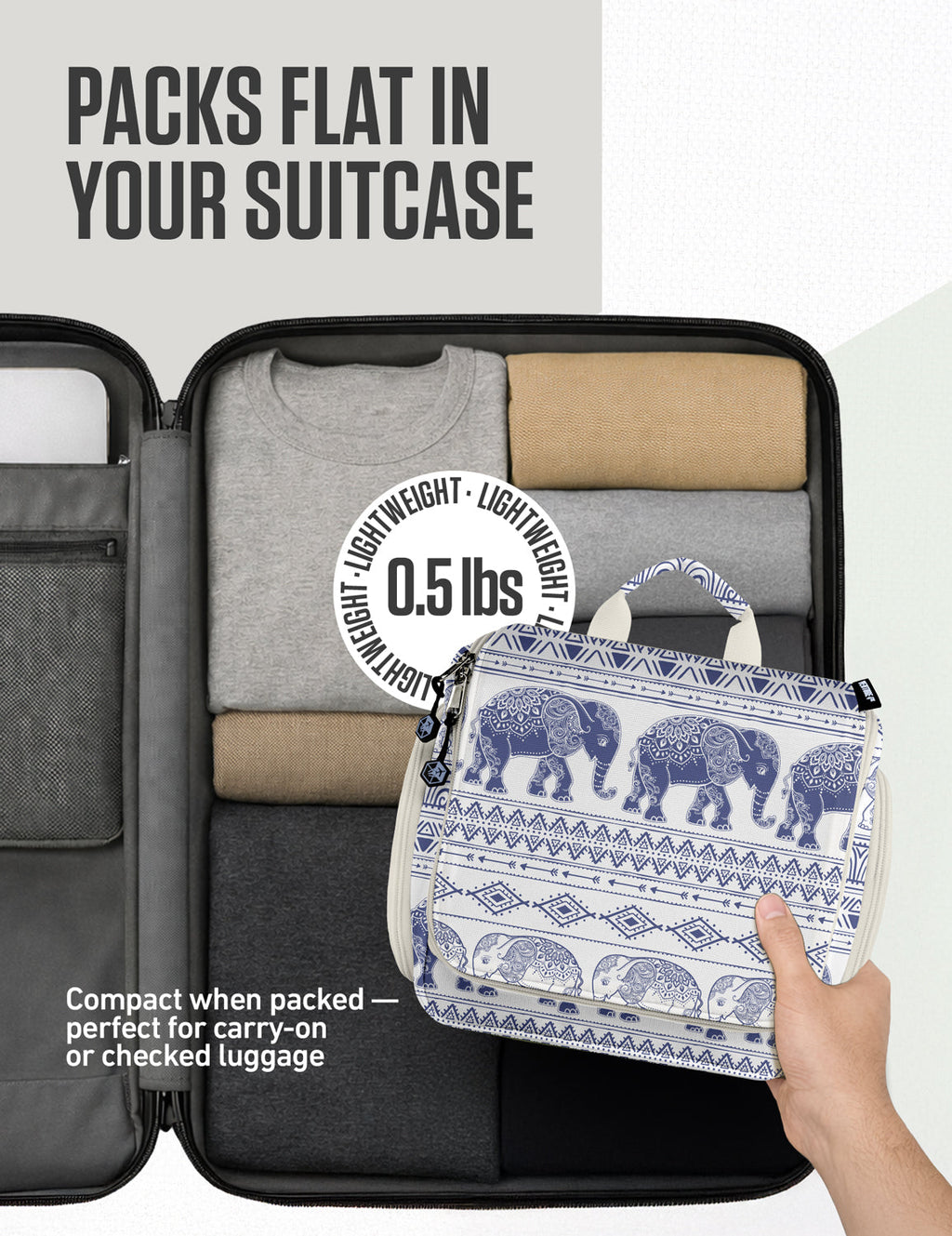 Hanging Travel Toiletry Bag - Fabs things