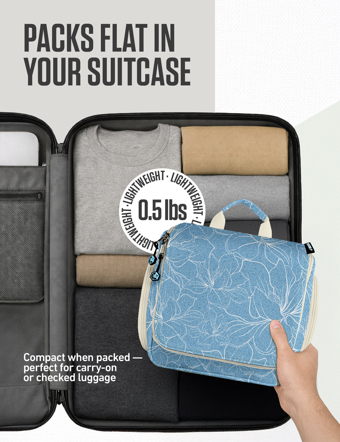Hanging Travel Toiletry Bag - Fabs things