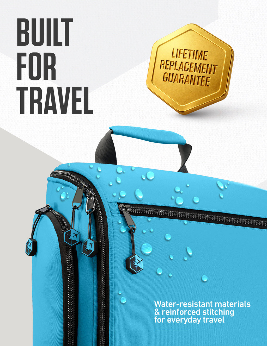 Hanging Travel Toiletry Bag - Fabs things