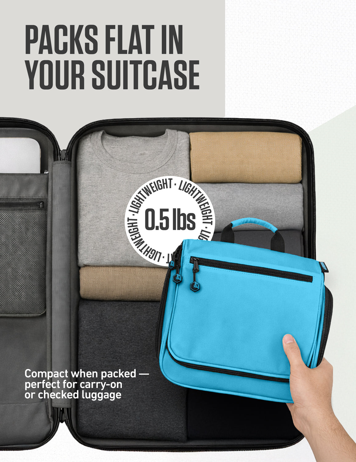 Hanging Travel Toiletry Bag - Fabs things