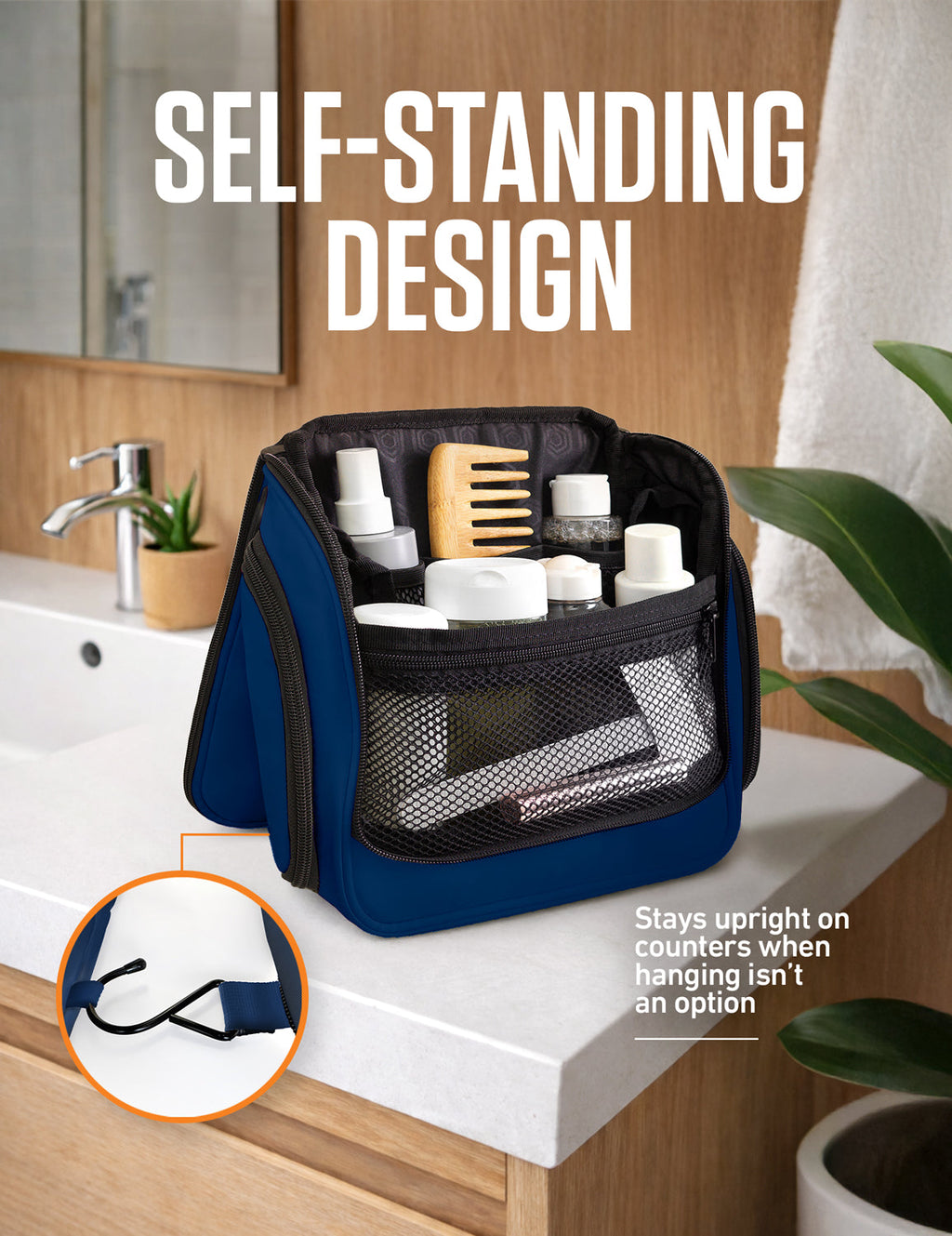 Hanging Travel Toiletry Bag - Fabs things
