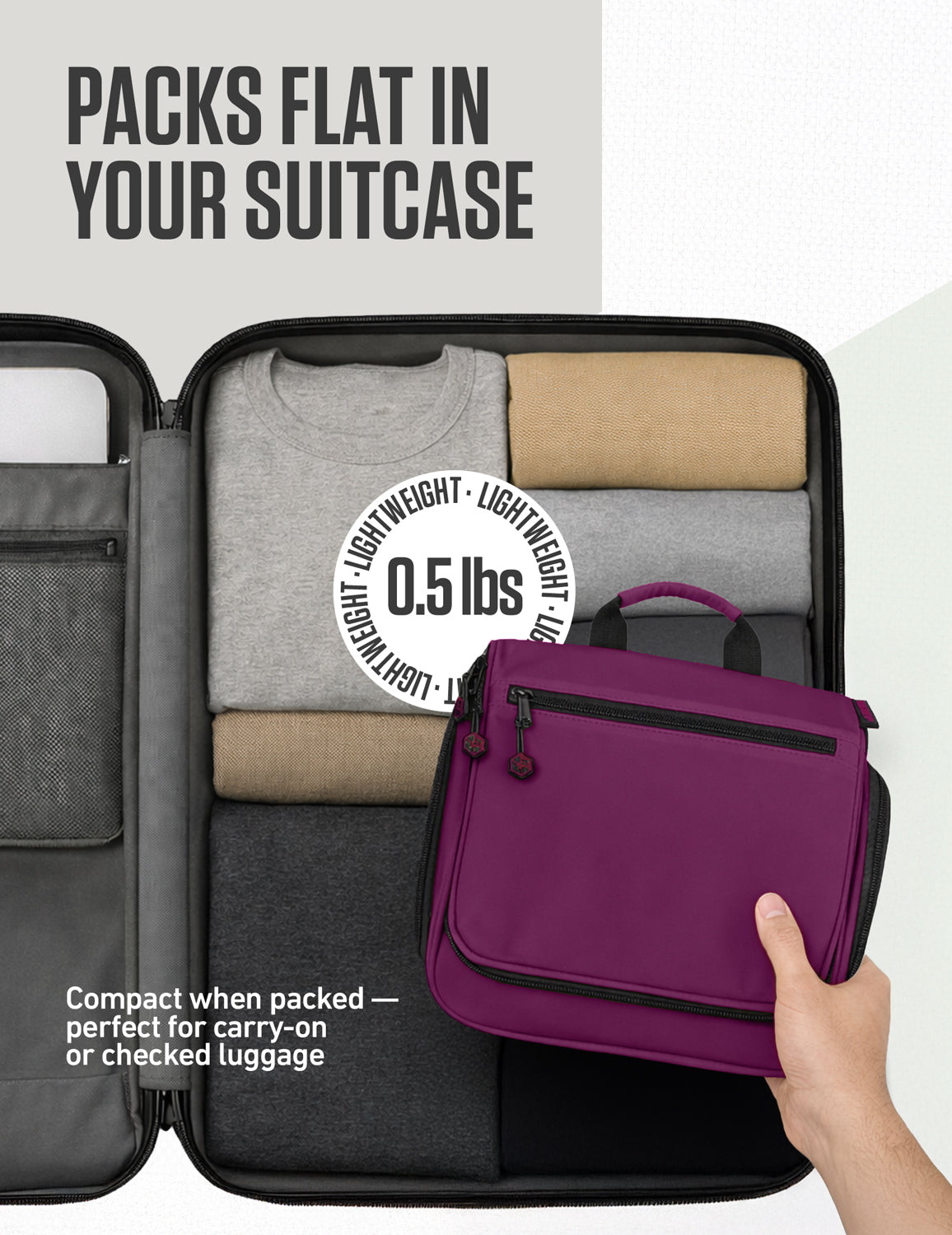 Hanging Travel Toiletry Bag - Fabs things