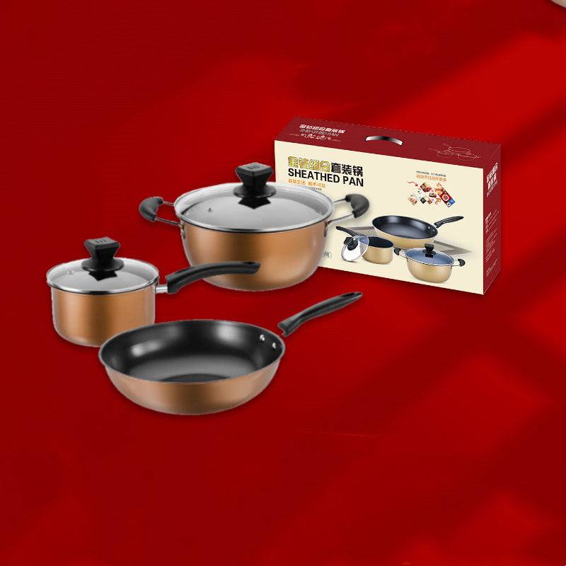 Set Of Pot Kitchen Cookware Cooking Pots - Fabs things