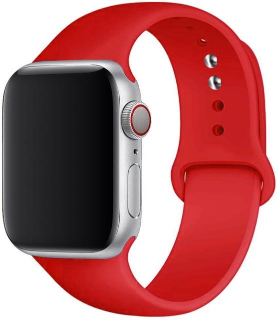 Silicone Strap Apple Watch Bands - Fabs things