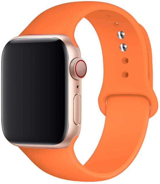 Silicone Strap Apple Watch Bands - Fabs things