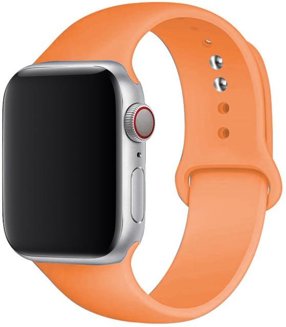 Silicone Strap Apple Watch Bands - Fabs things