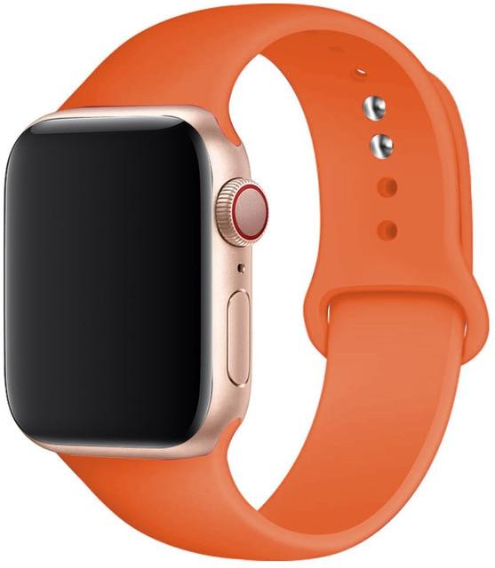 Silicone Strap Apple Watch Bands - Fabs things