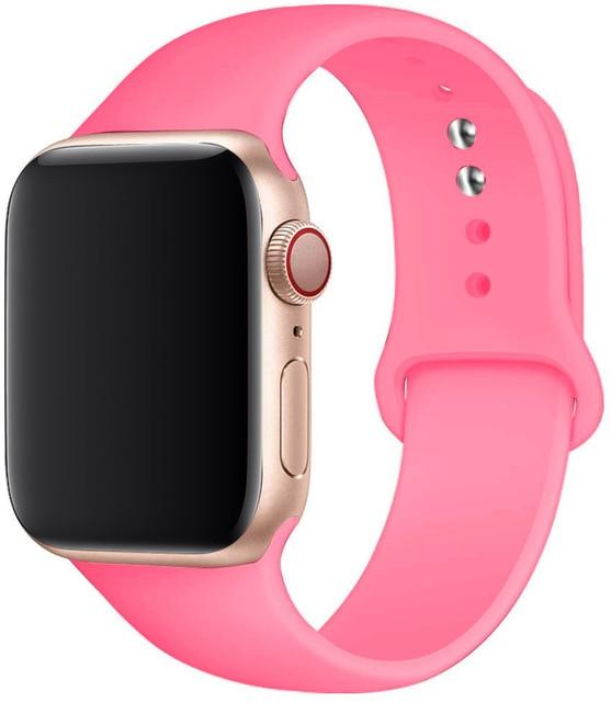 Silicone Strap Apple Watch Bands - Fabs things