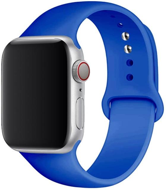 Silicone Strap Apple Watch Bands - Fabs things