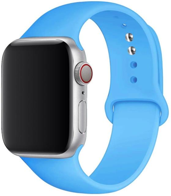 Silicone Strap Apple Watch Bands - Fabs things