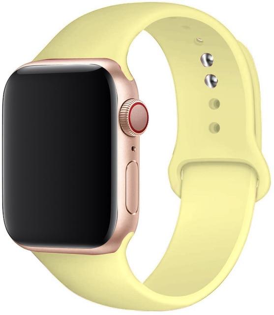 Silicone Strap Apple Watch Bands - Fabs things