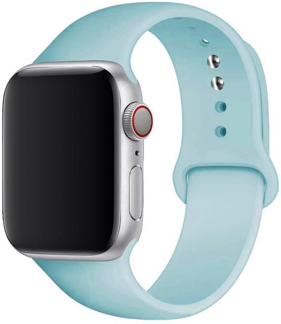 Silicone Strap Apple Watch Bands - Fabs things