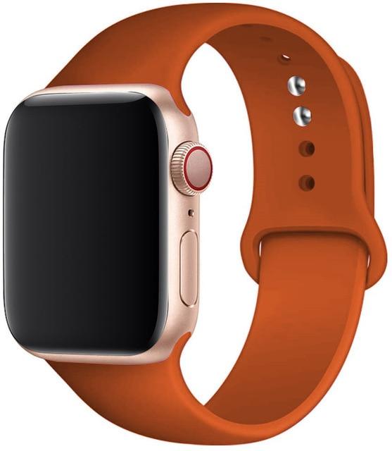 Silicone Strap Apple Watch Bands - Fabs things