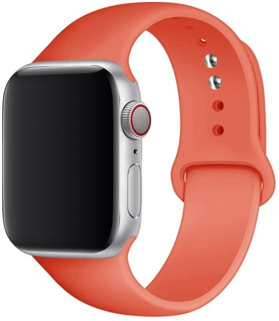 Silicone Strap Apple Watch Bands - Fabs things
