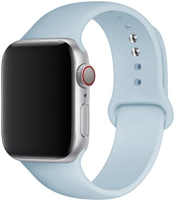 Silicone Strap Apple Watch Bands - Fabs things