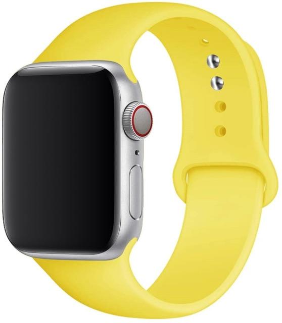 Silicone Strap Apple Watch Bands - Fabs things