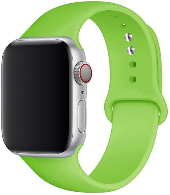 Silicone Strap Apple Watch Bands - Fabs things