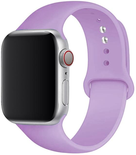 Silicone Strap Apple Watch Bands - Fabs things