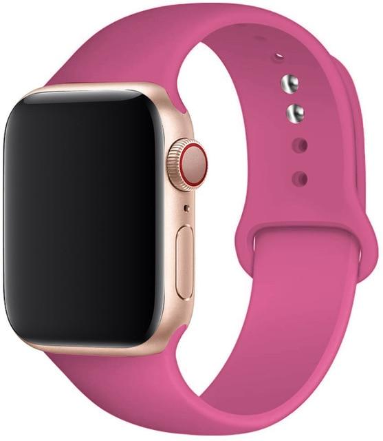 Silicone Strap Apple Watch Bands - Fabs things