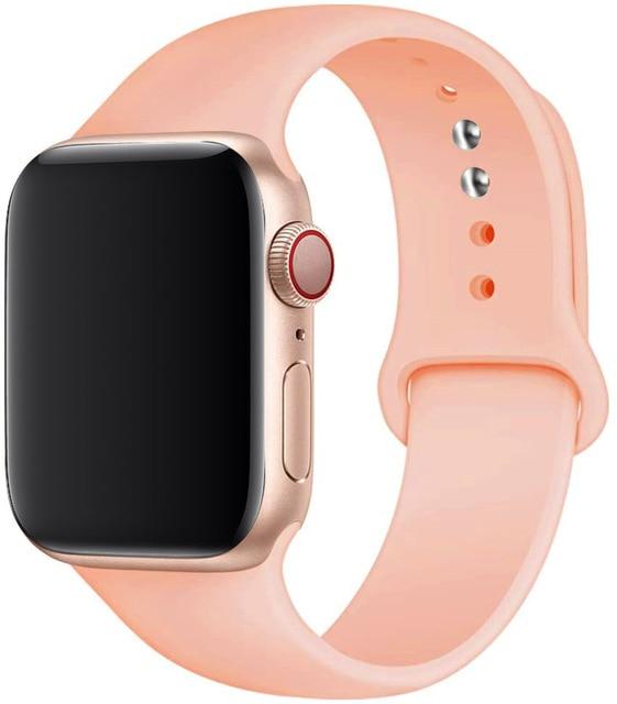 Silicone Strap Apple Watch Bands - Fabs things