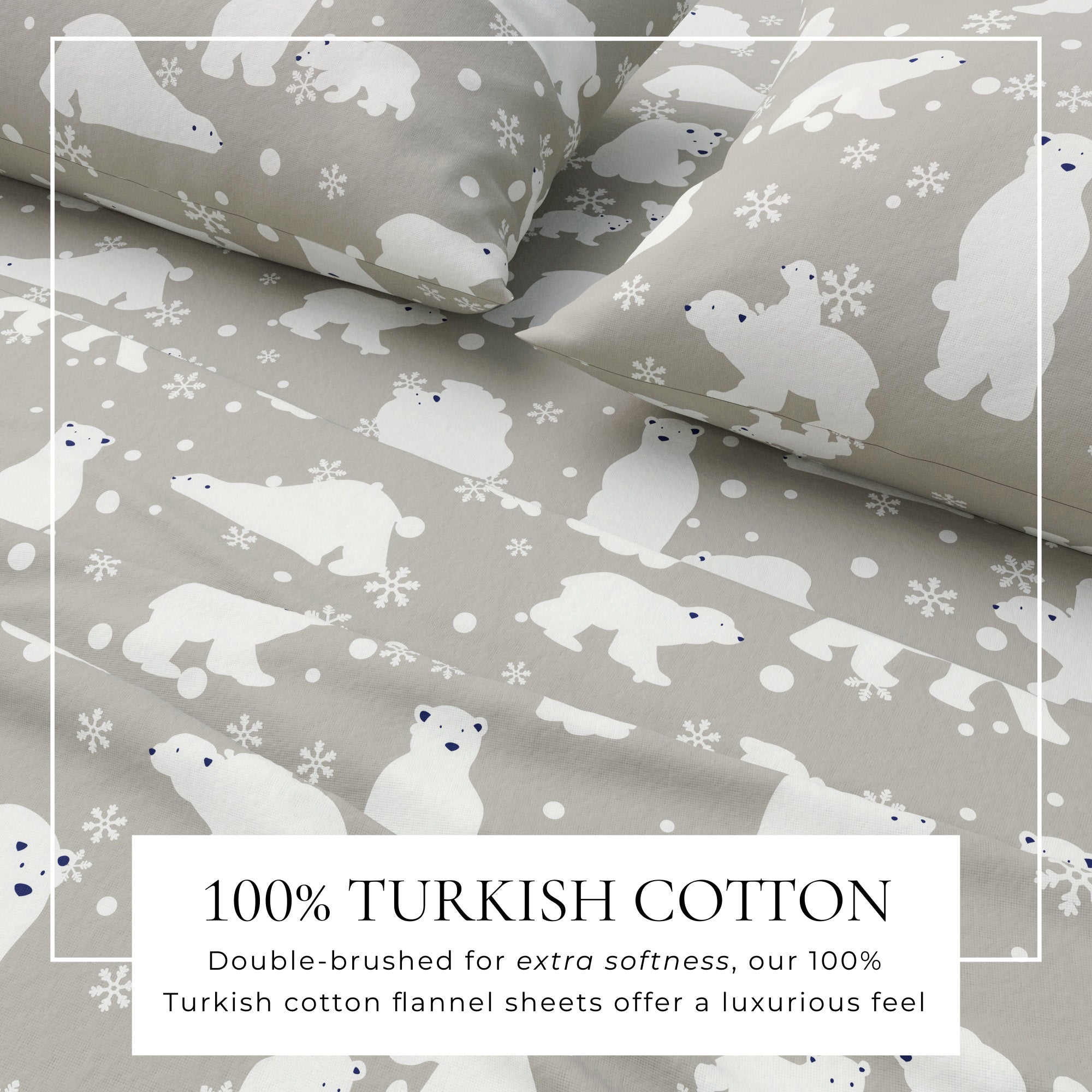 Turkish Cotton Flannel Sheet - Stratton Collection