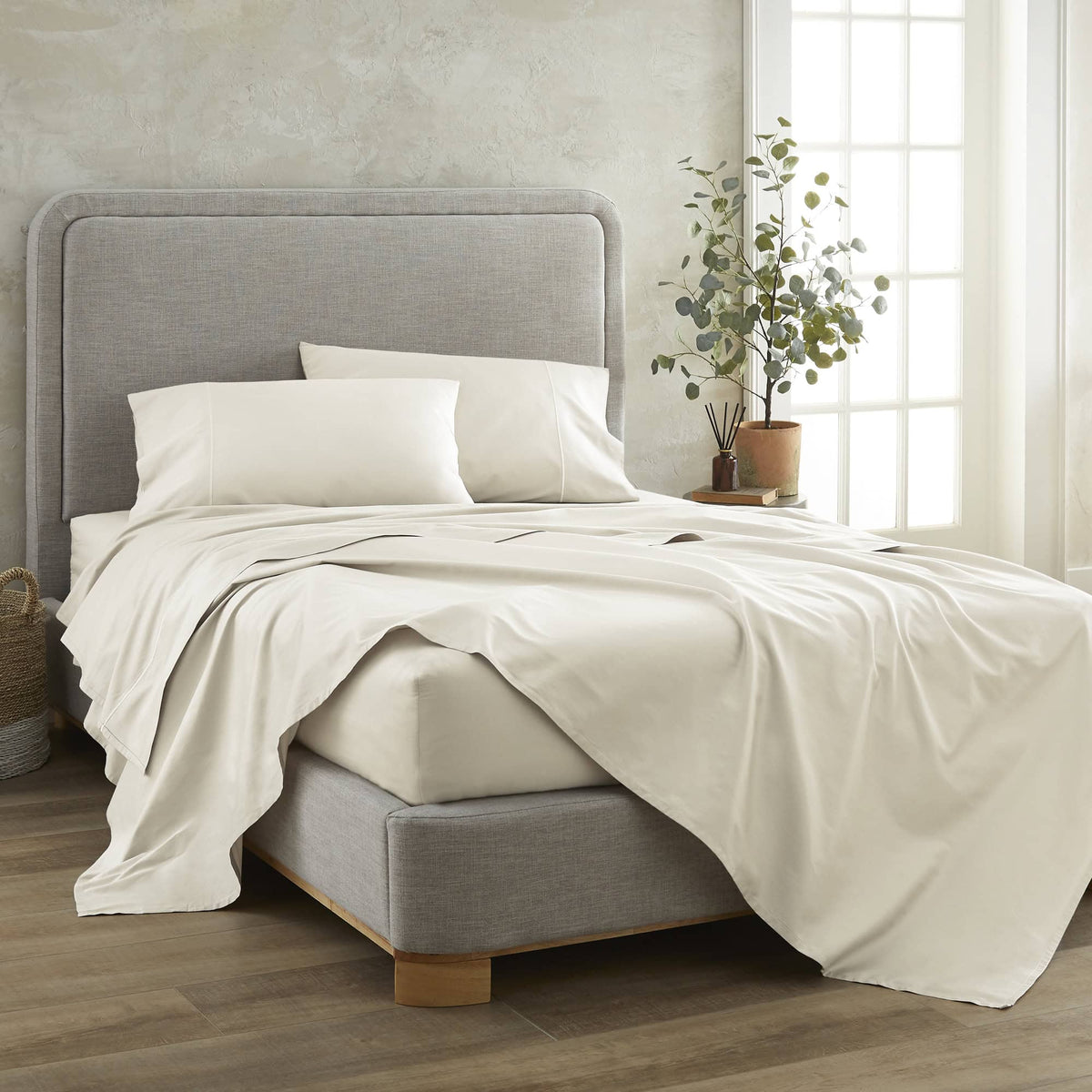 500 TC Sateen Bed Sheets - Fabs things