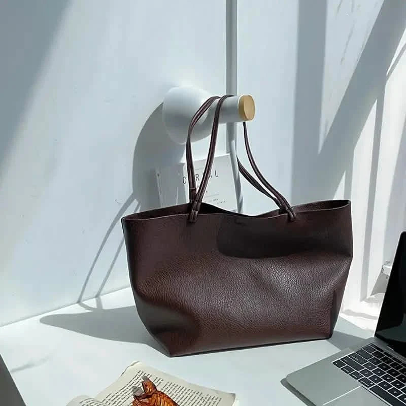 Women's Large Totes PU Leather Shoulder Bag Soft Purse Hobo Handbag Casual Top Handle Bag For Travel Work - Fabs things