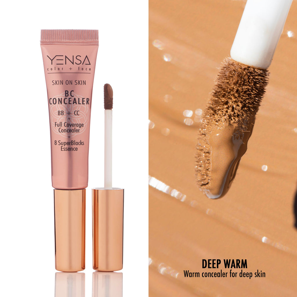 Skin On Skin BB + CC Full Coverage Hyaluronic Serum Concealer - Fabs things