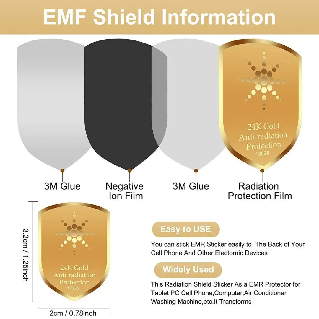 EMF Defense Shield for Phone and Electronics - Fabs things